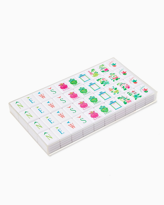OH MY MAHJONG AQUA JONGG SUNBURST TILES
