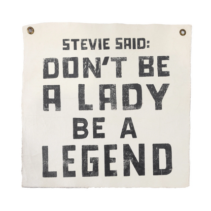 Sugarboo - Stevie Said Hand Painted Wall Hanging