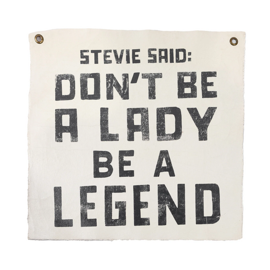 Sugarboo - Stevie Said Hand Painted Wall Hanging