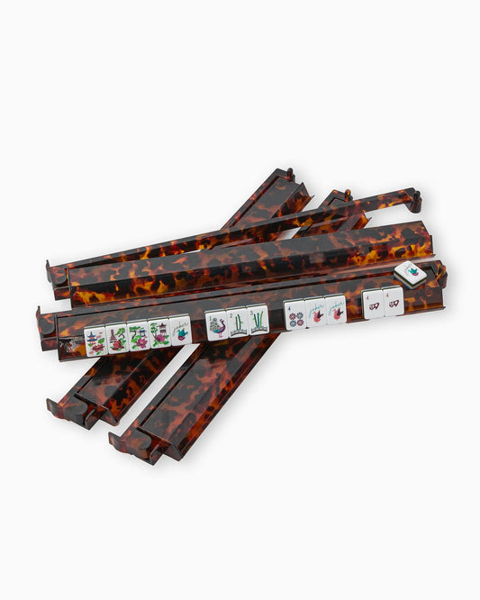 Oh My Mahjong - Tortoise Shell Rack & Pusher Set