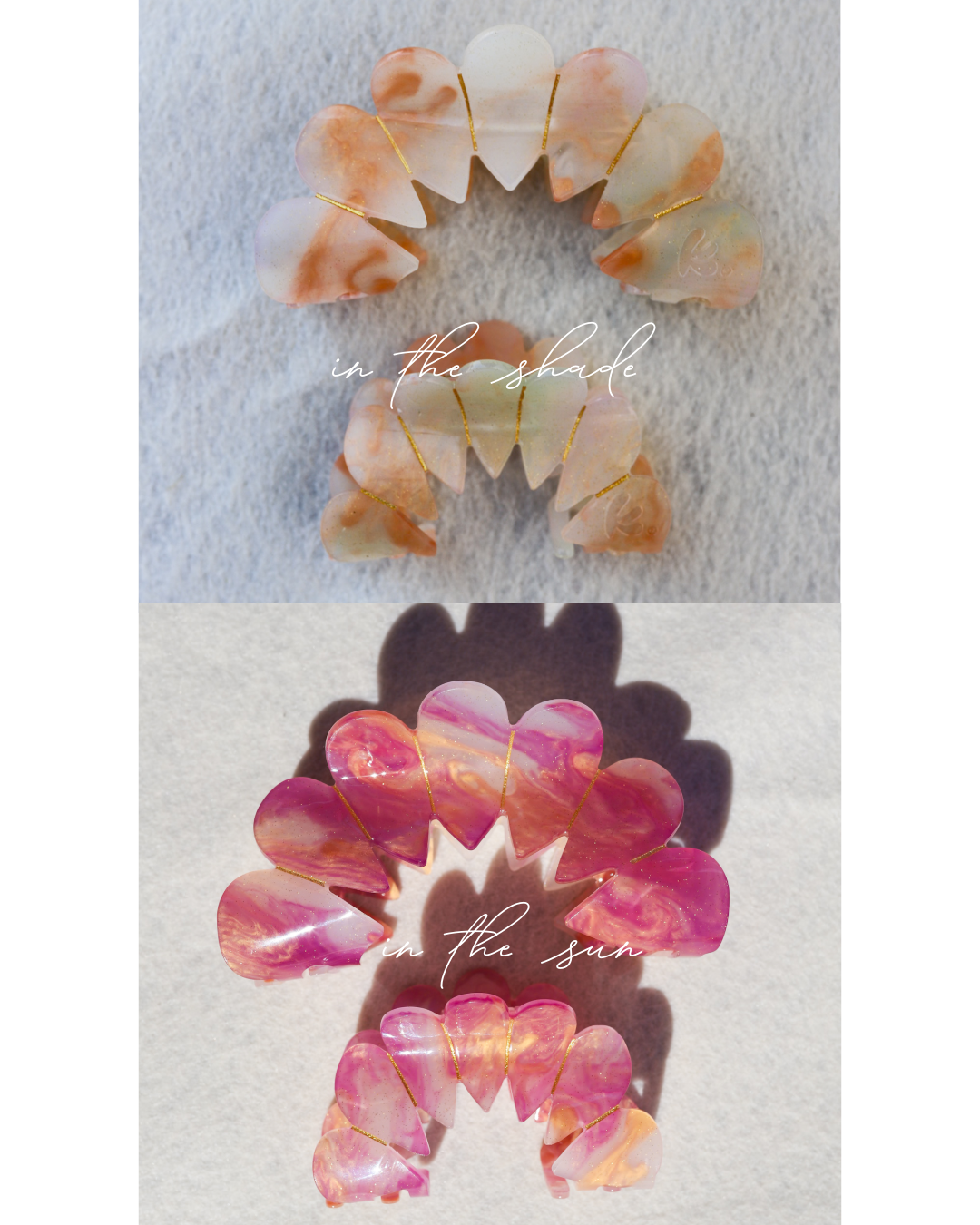 KAXI - COLOR CHANGING CLAWS: COTTON CANDY FUNKY, SMALL