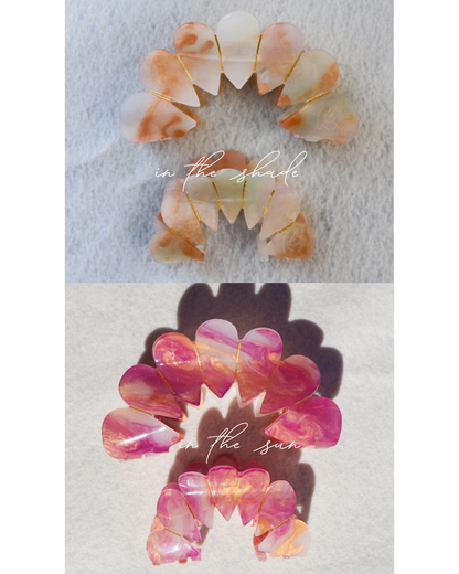 KAXI - COLOR CHANGING CLAWS: COTTON CANDY FUNKY, SMALL