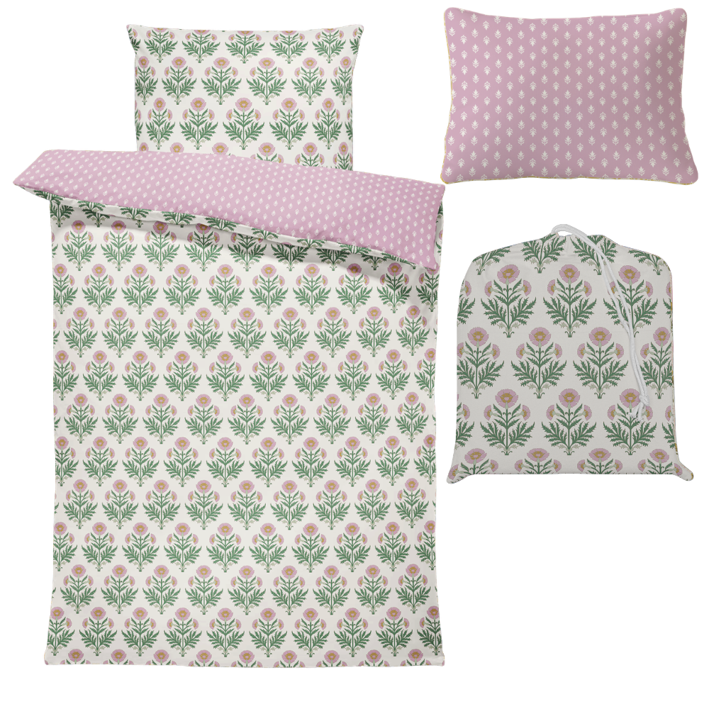 Loom & Cloth - Dandelion Lavender Twin Duvet Cover Set