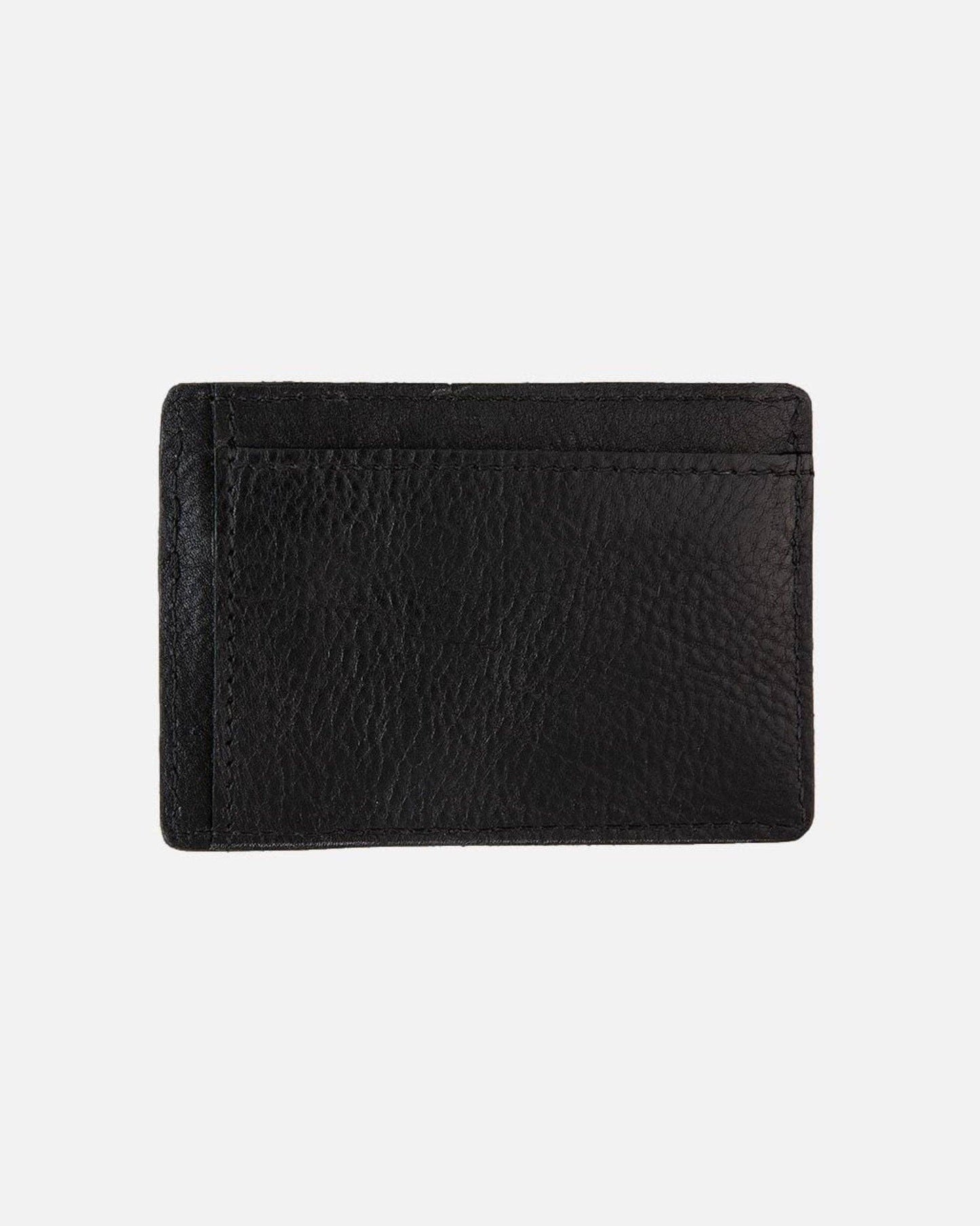 Amsterdam Heritage Leather Belts, Bags, Jackets & Apparel - Kent | Black and Brown Full Grain Leather Card Holder: Tan, One Size