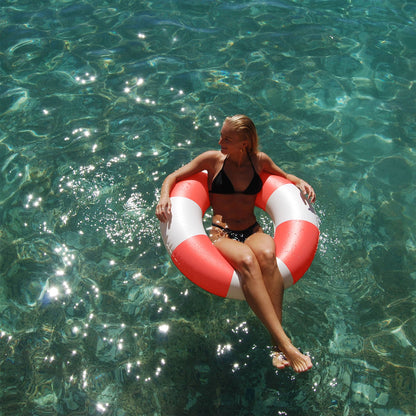 Sunnylife - Slim Tube Pool Ring Pool Party Tomato