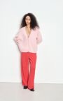 American Vintage-WOMEN'S CARDIGAN EAST- MELANGE COTTON CANDY