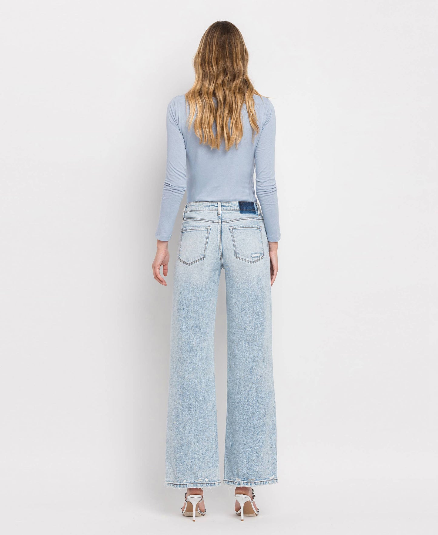 Lovervet by Vervet - Tummy Control Super High Rise Wide Leg