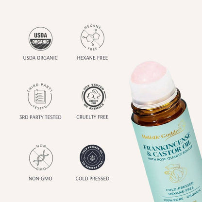 Holistic Goddess - Organic Castor Oil Roll-on With Frankincense