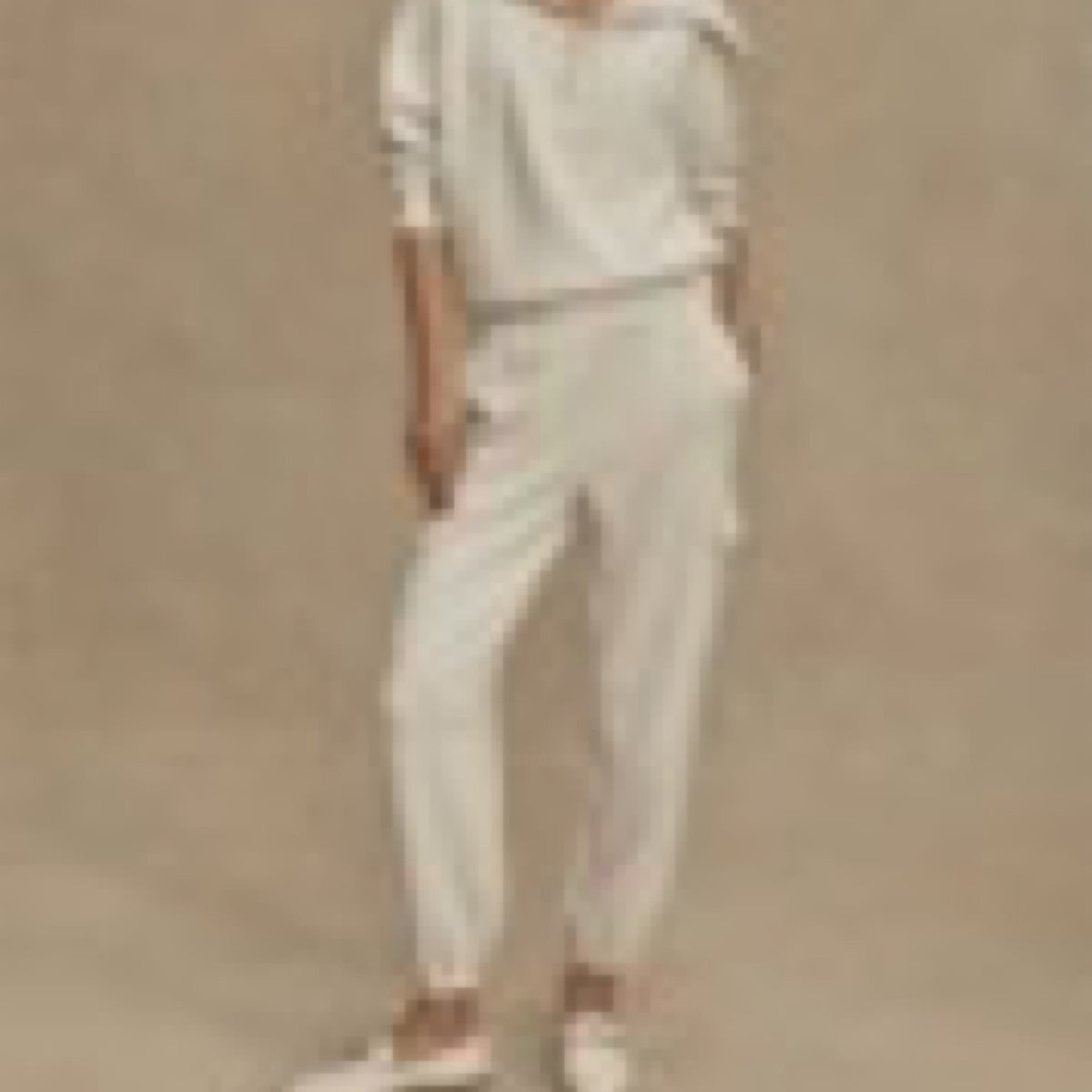 Varley The Cargo Pant 27.5 Ivory Marl