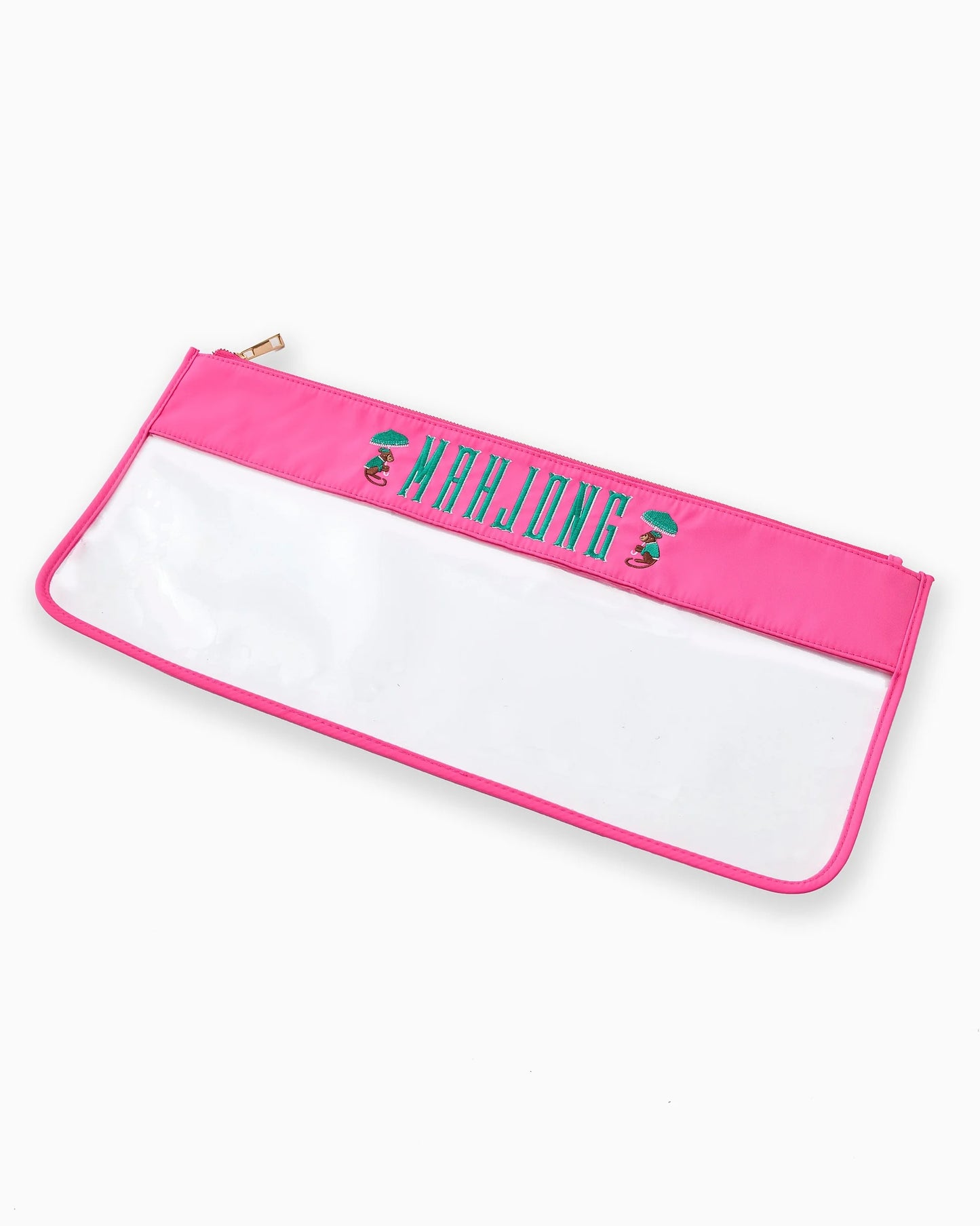 Oh My Mahjong-Pink Monkey Mahjong Bag