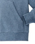 Filson-W'S FRENCH TERRY 1/2 ZIP HOODIE-Light blue