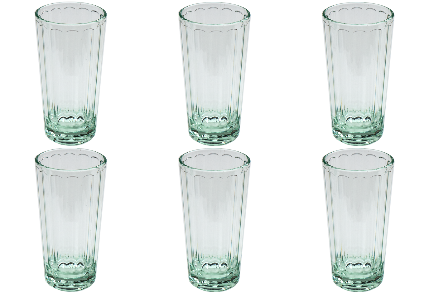 Abode Homewares by TarHong - Panel Bottle Green Shatterproof Plastic Drinkware Collection: Jumbo
