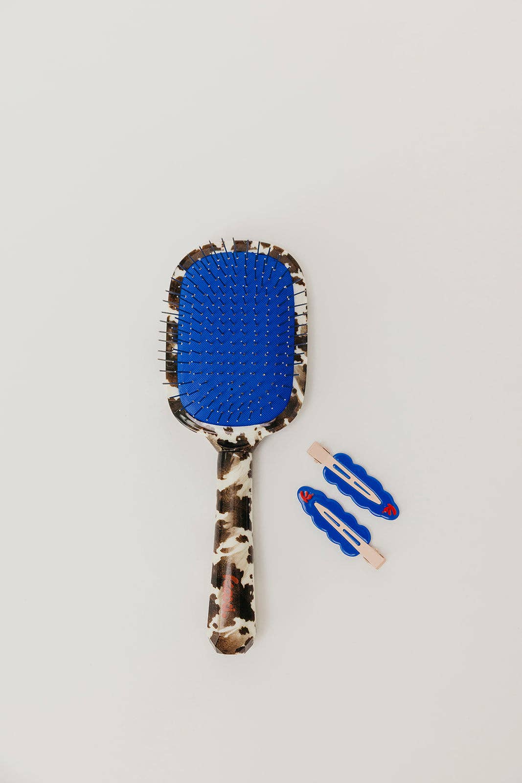 KAXI - KAXI COW PRINT SCALP TO ENDS BRUSH