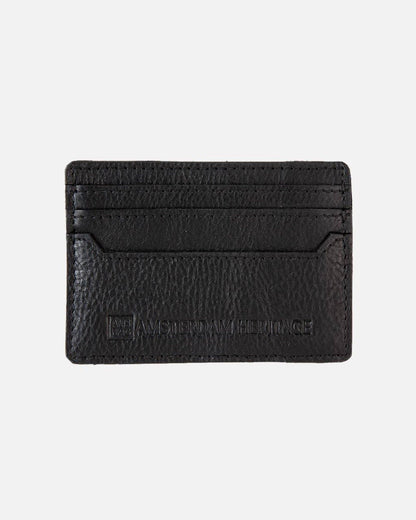 Amsterdam Heritage Leather Belts, Bags, Jackets & Apparel - Kent | Black and Brown Full Grain Leather Card Holder: Tan, One Size