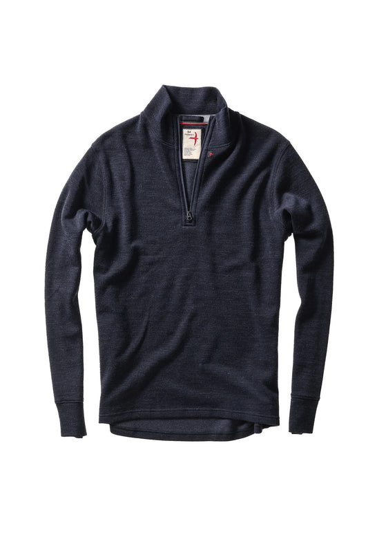 Relwen - Wool/Cotton Quarter-Zip