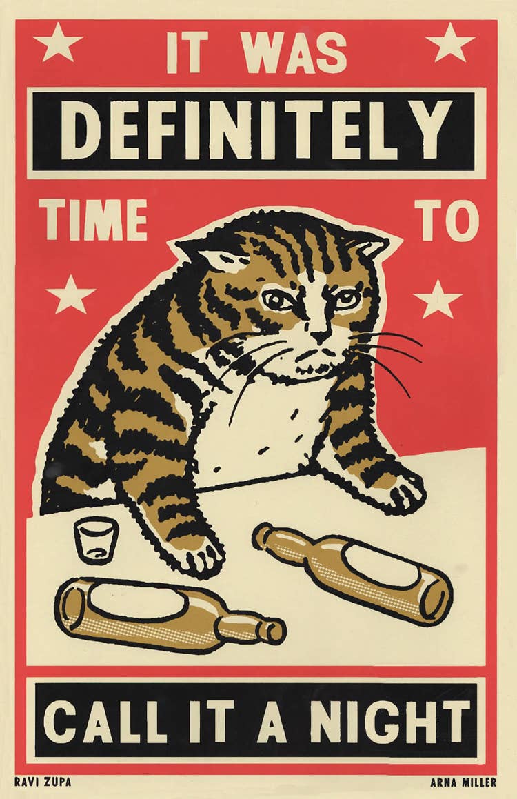 Ravi Zupa Arts - Time To Call It Print