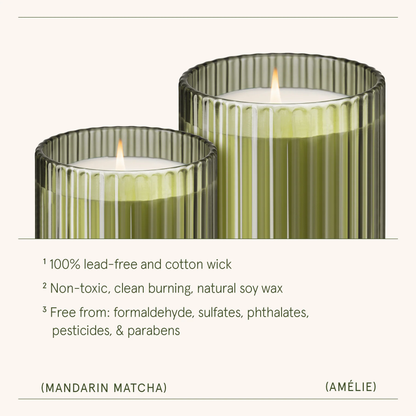 Amélie Mandrin Matcha Candle