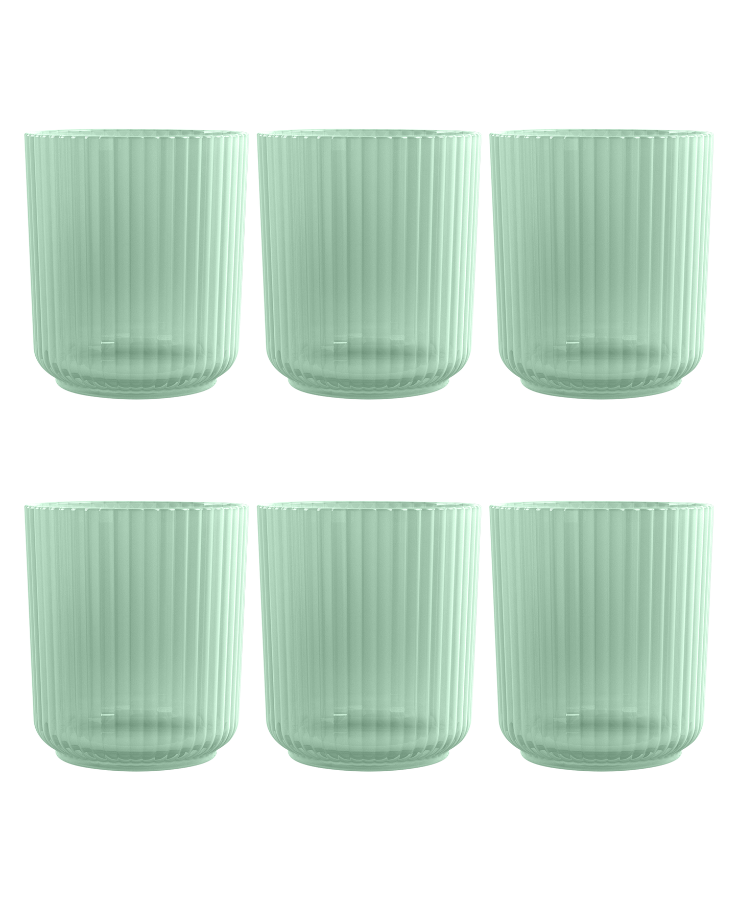 Abode Homewares by TarHong - Mesa PP Polypropylene DOF Durable BPA Free Drinkware: Blue