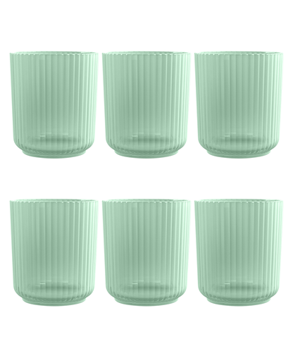 Abode Homewares by TarHong - Mesa PP Polypropylene DOF Durable BPA Free Drinkware: Blue