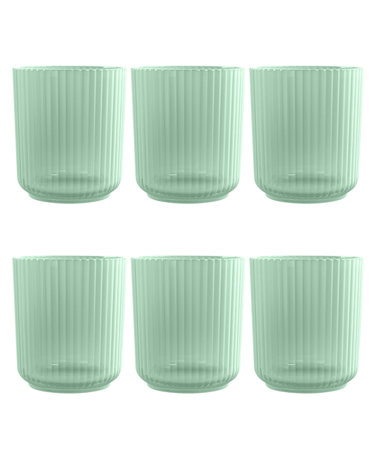 Abode Homewares by TarHong - Mesa PP Polypropylene DOF Durable BPA Free Drinkware: Blue