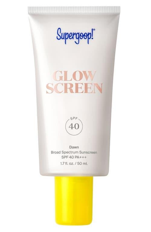 Supergoop!® Glowscreen Broad Spectrum Sunscreen SPF 40 in Dawn