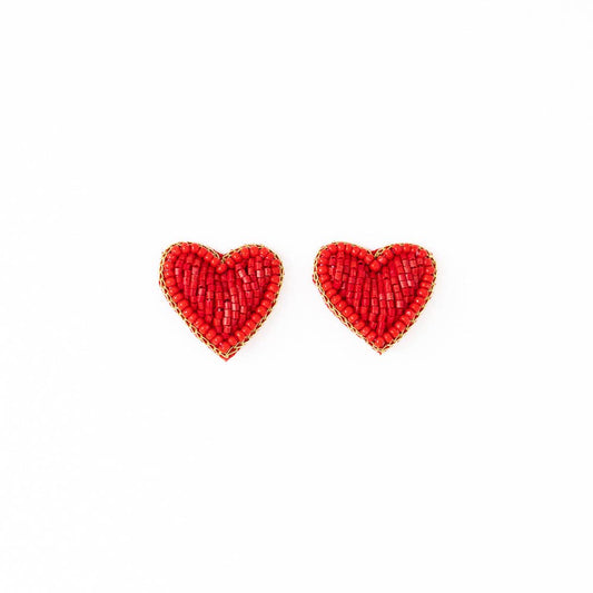 Heart Post Earrings