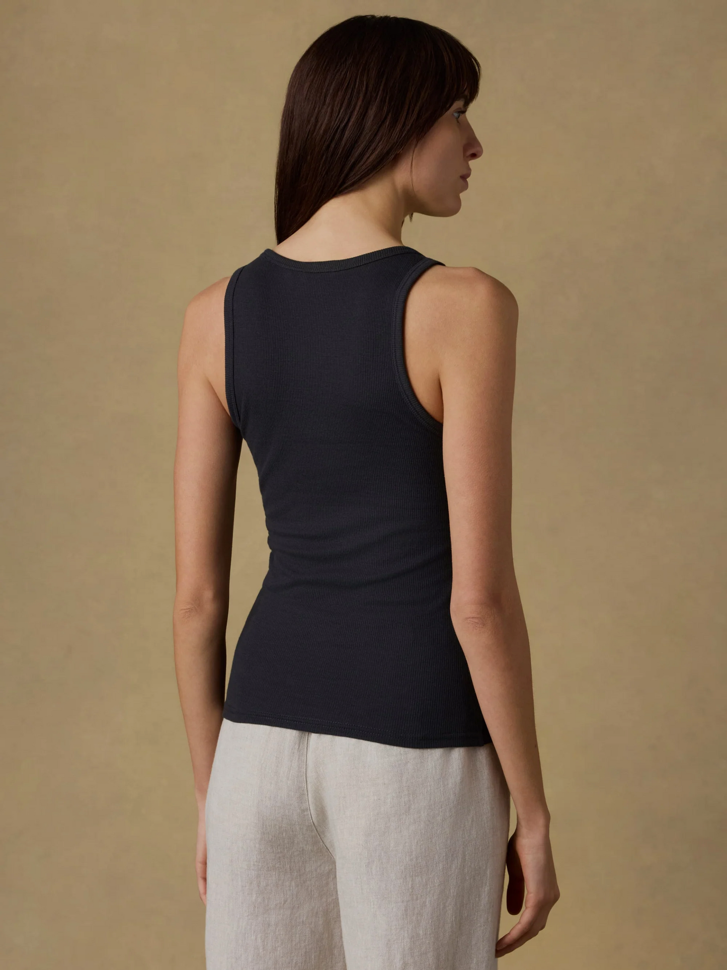 Faherty Featherweight Freestyle Tank Washed Black