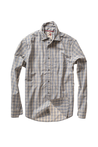 Relwen-Dress Blues-lt grey hthr/blue grid