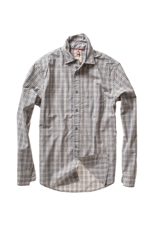 Relwen-Dress Blues-lt grey hthr/blue grid