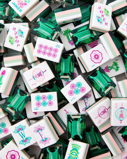 Oh My Mahjong-Emerald Mahjong Tiles