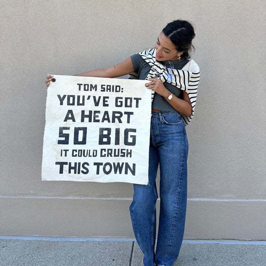 Sugarboo - Tom Said Hand Painted Wall Hanging
