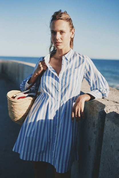 TROVATA-Luli Dress Volpi Lines