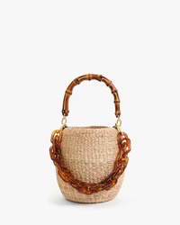Clare V. Shortie Strap Tortoise