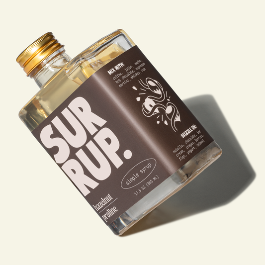surrup. - Hazelnut praline