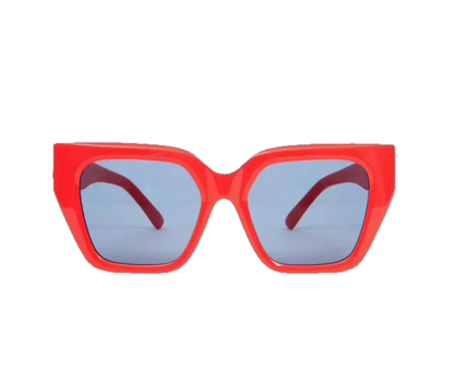 Clare V Heather Sunglasses Red