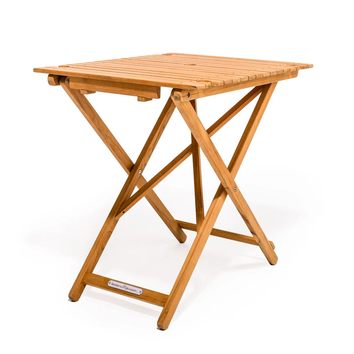 Business & Pleasure - Tall Folding Table Teak